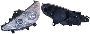 Frontlykt, Høyre, PEUGEOT 207, 207 CC, 207 SW, 6206 96