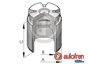 Stempel, bremseklave, Bakaksel, HYUNDAI ACCENT IV, ACCENT Sedan IV, i10 II, i20 II, i20 ACTIVE, i20 Coupé II, KIA RIO III, RIO Sedan III