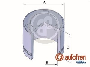 Stempel, bremseklave, Bakaksel, Framaksel, HYUNDAI,KIA,LADA,MITSUBISHI,NISSAN,PEUGEOT,SUBARU,SUZUKI, 410111KC2C, 41121-5B600, 4112171, 4