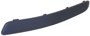 Pynte- / vernelist, støtfanger, Foran høyre, VW POLO, POLO Sedan IV, 6Q0 807 718 9B9
