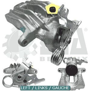 Bremsecaliper, Venstre bakaksel, AUDI,FIAT,SKODA,VW, 8E0 615 423