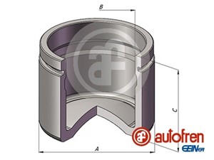 Stempel, bremseklave, Framaksel, BMW