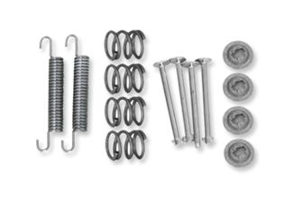 Tilbehørssett, bremsecaliper, Bakaksel, Framaksel, AUDI,NISSAN,OPEL,VAUXHALL,VOLVO,VW