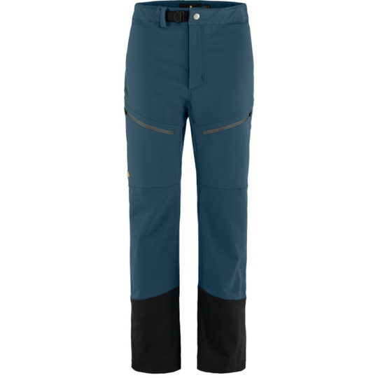 Fjällräven Bergtagen Touring Trousers W - Mountain Blue - Naiset - 40/R - Partioaitta