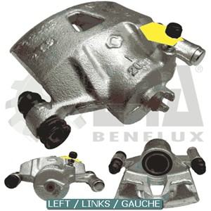 Bremsecaliper, Venstre bakaksel, NISSAN PATROL GR IV, 44011-05J00, D4011-05J00