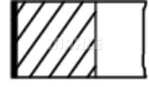 Stempelringsett, ALFA ROMEO,FIAT,LANCIA,MORGAN,SEAT,YUGO, 0000001901065, 0000005881629, 0000005881832, 05881 62 6, 05881 83 2, 1901065,