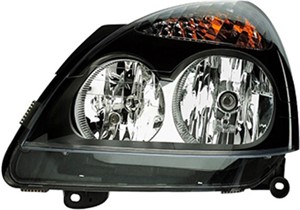 Frontlykt, Venstre, RENAULT CLIO II, CLIO Skåp/halvkombi II, 77 01 057 654