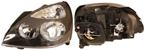 Frontlykt, Venstre, RENAULT CLIO II, CLIO Skåp/halvkombi II, 77 01 054 058