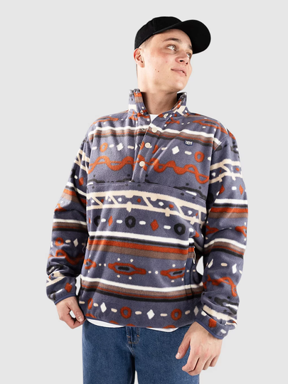 Dravus Echo Half-Zip Fleeceneule kuviotu