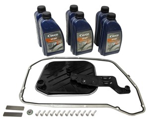 Delesett, oljeskift automatisk girkasse, AUDI A6 C7, A8 D4, Q5, 0BW 398 009 A, 0BW 398 009 B, 0BW 398 009 kit, 0BW 398 009, 83 22 2 305