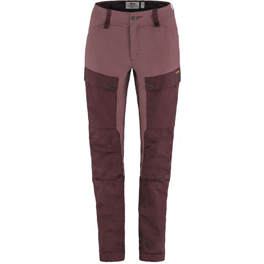 Fjällräven Keb Trousers Curved W Reg - Port-mesa Purple - Naiset - 36 - Partioaitta