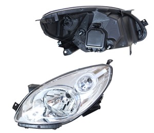 Frontlykt, Høyre, RENAULT TWINGO II, 77 01 063 996, 82 00 629 470