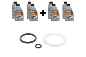 Delesett, oljeskift automatisk girkasse, ALFA ROMEO,CADILLAC,CITROËN,JAGUAR,LAND ROVER,OPEL,PEUGEOT,SAAB,VOLVO, 19 40 707 kit2