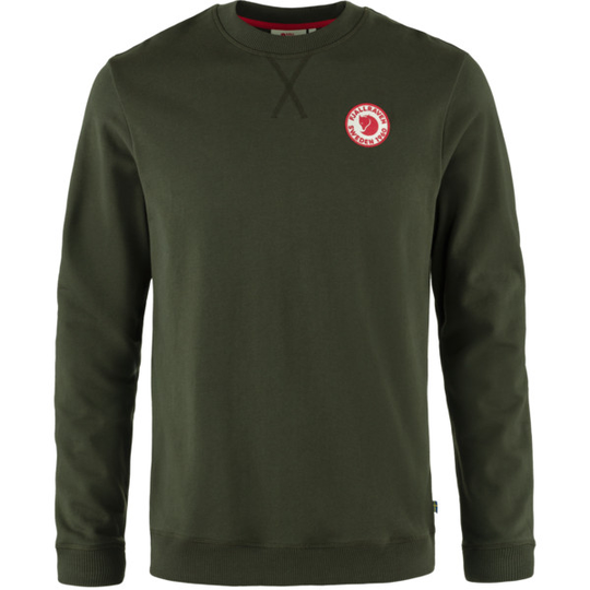 Fjällräven 1960 Logo Badge Sweater M - Deep Forest - Miehet - XL - Partioaitta