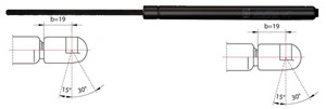 Pneumatisk fjær, koffer- / lasterom, OPEL ASTRA G Caravan Classic, ASTRA G Kombi, VAUXHALL ASTRA Mk IV, 132739, 90559245