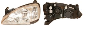 Frontlykt, Høyre, OPEL COMBO Skåp/stor limousine, COMBO Tour, CORSA C, CORSA C Skåp/halvkombi, 09196232, 12 16 093, 12 16 341, 13115007,