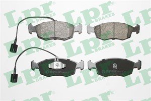 Bremseklosser sett, Framaksel, FIAT 500, 500 C, PUNTO, PUNTO EVO, PUNTO EVO Skåp/halvkombi, 77365729, 77365811, 77366270, 77366537, 7736