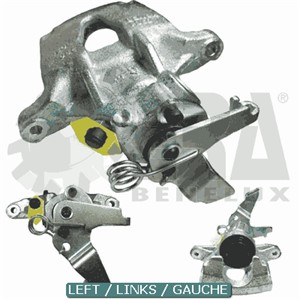 Bremsecaliper, Venstre bakaksel, NISSAN,OPEL,RENAULT, 44 03 459, 44 05 539, 44011-00QAA, 44011-00QAB, 55 42 259, 77 01 206 754, 77 01 20