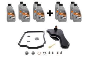 Delesett, oljeskift automatisk girkasse, CITROËN,DS,PEUGEOT,RENAULT, 2109.58, 2263.33 kit2, 2263.33, 8200 807 136 kit2, 8200 807 136