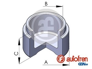 Stempel, bremseklave, Bakaksel, Framaksel, VOLVO 140, 140 Kombi, 164, 240, 240 Kombi, 260, 260 Coupé, 260 Kombi, 1229048