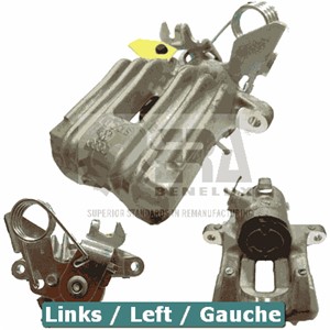 Bremsecaliper, Venstre bakaksel, AUDI,VW, 8E0 615 423A
