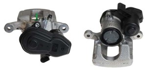 Bremsecaliper, Bakaksel, Foran akselen, Høyre, SEAT ALHAMBRA, VW SHARAN, AUDI Q3, 8U0 615 404B