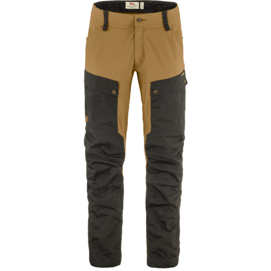 Fjällräven Keb Trousers M - Dark Grey-buckwheat Brown - Miehet - 56/R - Partioaitta
