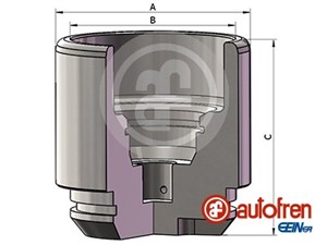 Stempel, bremseklave, Bakaksel, FORD TRANSIT Skåp, TRANSIT V363 Buss, TRANSIT V363 Flak/chassi, TRANSIT V363 Skåp