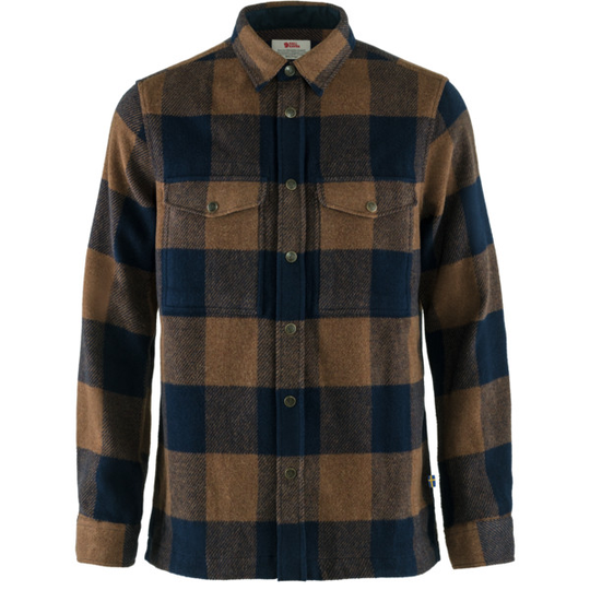 Fjällräven Canada Shirt M - Chestnut-dark Navy - Miehet - XXL - Partioaitta