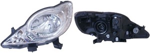 Frontlykt, Venstre, PEUGEOT 107, 6208 74, 811500H030