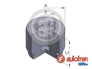 Stempel, bremseklave, Framaksel, MERCEDES-BENZ T1/TN Skåp