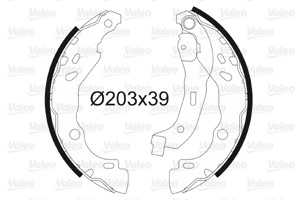 Bremsesko sett, Bakaksel, RENAULT CLIO II, CLIO Skåp/halvkombi II, THALIA I, 440609415R, 6001551409, 7701206429, 7701207178, D40601HD3A,