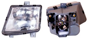 Frontlykt, Venstre, MERCEDES-BENZ VITO Buss [W638], VITO Skåp [W638], 638 820 0061, A 638 820 0061