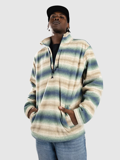 Billabong Boundary Mock Neck Half-Zip Fleeceneule kuviotu