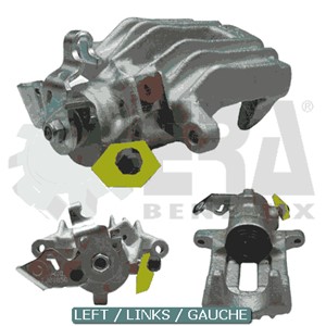 Bremsecaliper, Venstre bakaksel, AUDI,SEAT,SKODA,VW, 1J0 615 423D, 1J0 615 423G, 6R0 615 423A, 8N0 615 423D