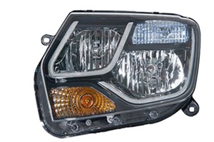 Frontlykt, Venstre, DACIA DUSTER, DUSTER Skåp/SUV, 26 06 067 09R