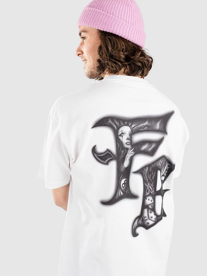 FB County Ride Or Die T-paita valkoinen
