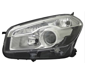 Frontlykt, Høyre, NISSAN QASHQAI / QASHQAI +2 I, QASHQAI / QASHQAI +2 VAN I, 26010 BR60A, 26010 BR60B, 26010BR62A