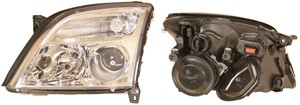 Frontlykt, Venstre, OPEL SIGNUM Halvkombi, VECTRA C, VECTRA C GTS, VECTRA C Kombi, VAUXHALL SIGNUM, 12 16 121, 93171428
