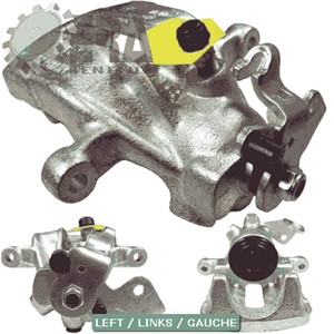 Bremsecaliper, Venstre bakaksel, AUDI 100 C4 Avant, 100 C4 Sedan, A6 C4, A6 C4 Avant, A6 C5, A6 C5 Avant, CABRIOLET B3, 4A0 615 423 X, 4