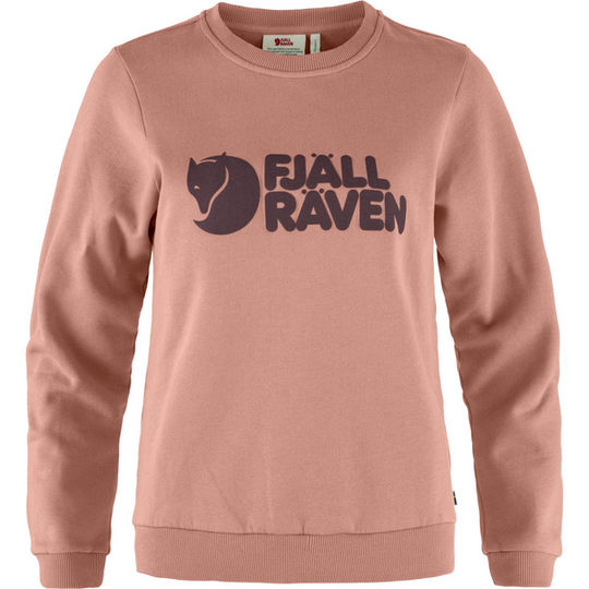 Fjällräven Fjällräven Logo Sweater W - Dusty Rose-port - Naiset - M - Partioaitta