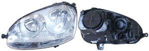 Frontlykt, Venstre, VW GOLF V, GOLF Variant V, JETTA III, 1K6 941 005N, 1K6 941 005P, 1K6 941 005R, 1K6941029P