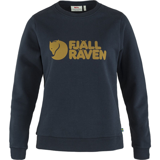 Fjällräven Fjällräven Logo Sweater W - Dark Navy - Naiset - XXS - Partioaitta