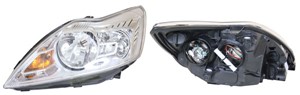 Frontlykt, Venstre, FORD FOCUS II, FOCUS Cabriolet II, FOCUS Sedan II, FOCUS Skåp / kombi II, FOCUS Turnier II, 1 521 193, 1 568 269, 1