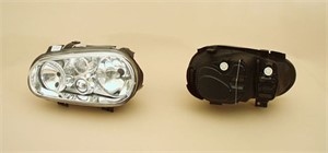 Frontlykt, Høyre, VW GOLF IV, GOLF Cabriolet IV, GOLF Van IV, GOLF Variant IV, 1J1 941 018B, 1J1 941 018F, 1J1 941 018J