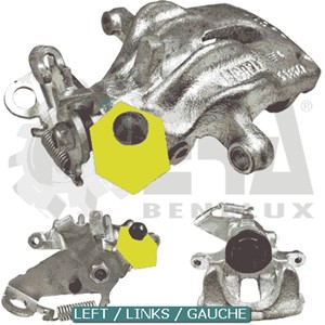Bremsecaliper, Venstre bakaksel, ALFA ROMEO 145, 146, 155, FIAT COUPE, MAREA, MAREA Weekend, TIPO, 717229000, 9947426, 9947428, 9947612,