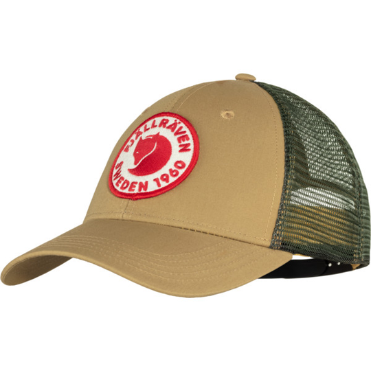 Fjällräven 1960 Logo Långtradarkeps - Buckwheat Brown - Unisex - S/M - Partioaitta
