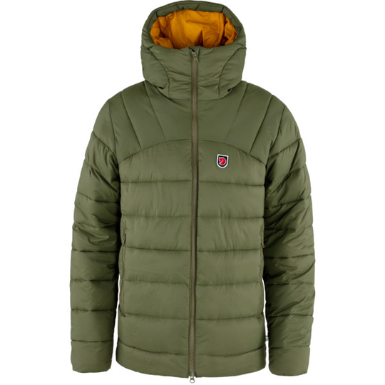 Fjällräven Expedition Mid Winter Jacket M - Green-mustard Yellow - Miehet - XS - Partioaitta