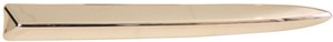 Pynte- / vernelist, støtfanger, Foran venstre, ABARTH 500 / 595 / 695, FIAT 500, 500 C, 0000735455041, 735455041