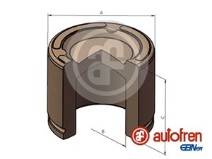 Stempel, bremseklave, Framaksel, CHRYSLER,DODGE,FIAT,JEEP, 68044862AA